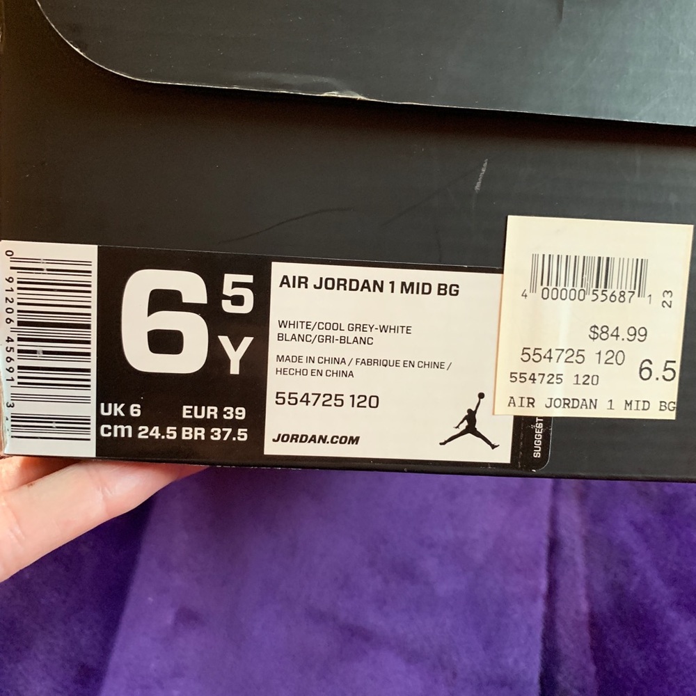 White Jordans